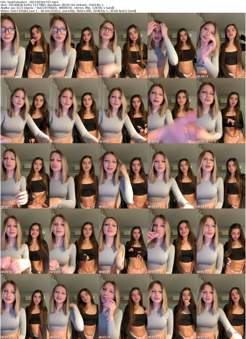 Preview thumb from heartstealers on 2023-10-26 @ bongacams