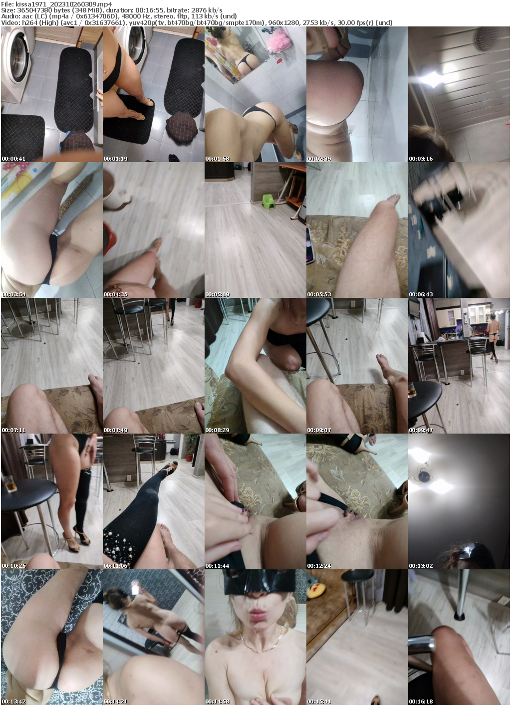 Preview thumb from kissa1971 on 2023-10-26 @ bongacams