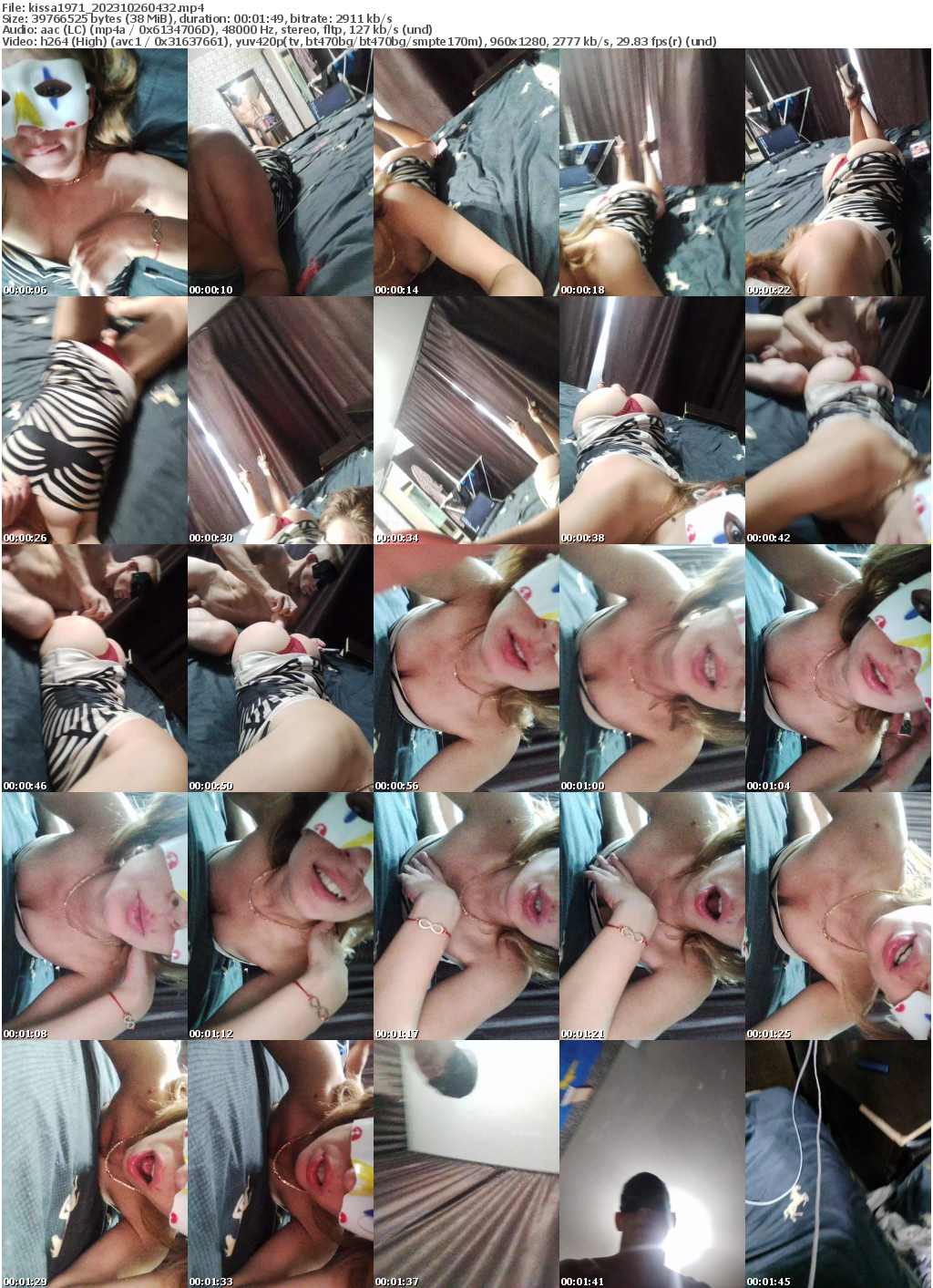 Preview thumb from kissa1971 on 2023-10-26 @ bongacams