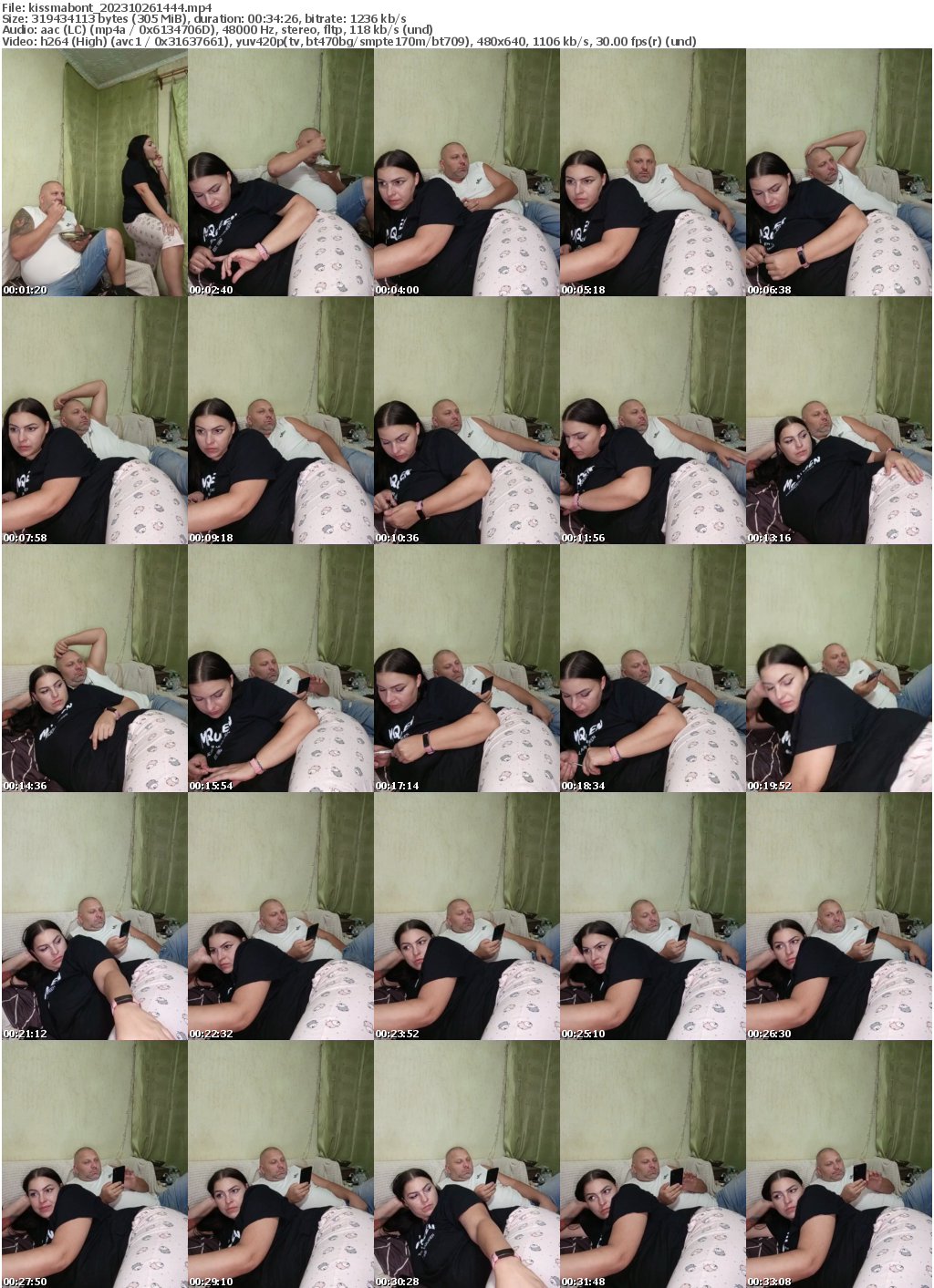 Preview thumb from kissmabont on 2023-10-26 @ bongacams