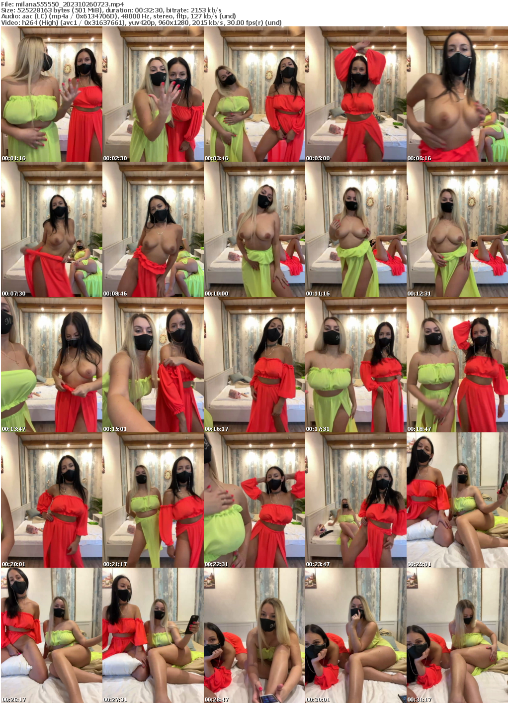 Preview thumb from milana555550 on 2023-10-26 @ bongacams