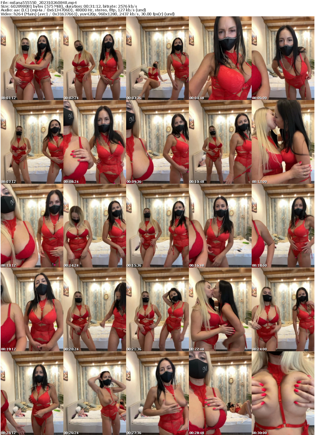 Preview thumb from milana555550 on 2023-10-26 @ bongacams