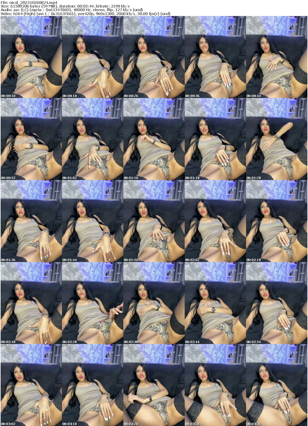 Preview thumb from nicol on 2023-10-26 @ bongacams