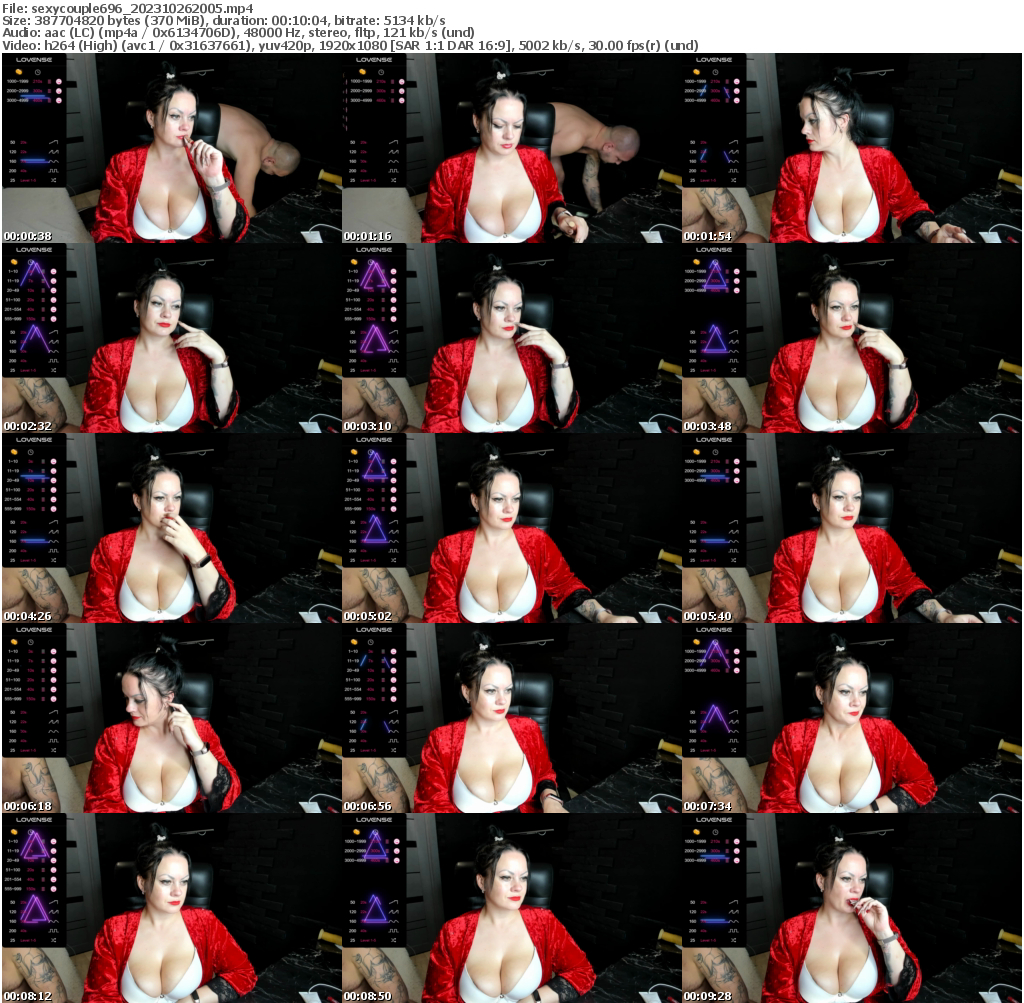 Preview thumb from sexycouple696 on 2023-10-26 @ bongacams