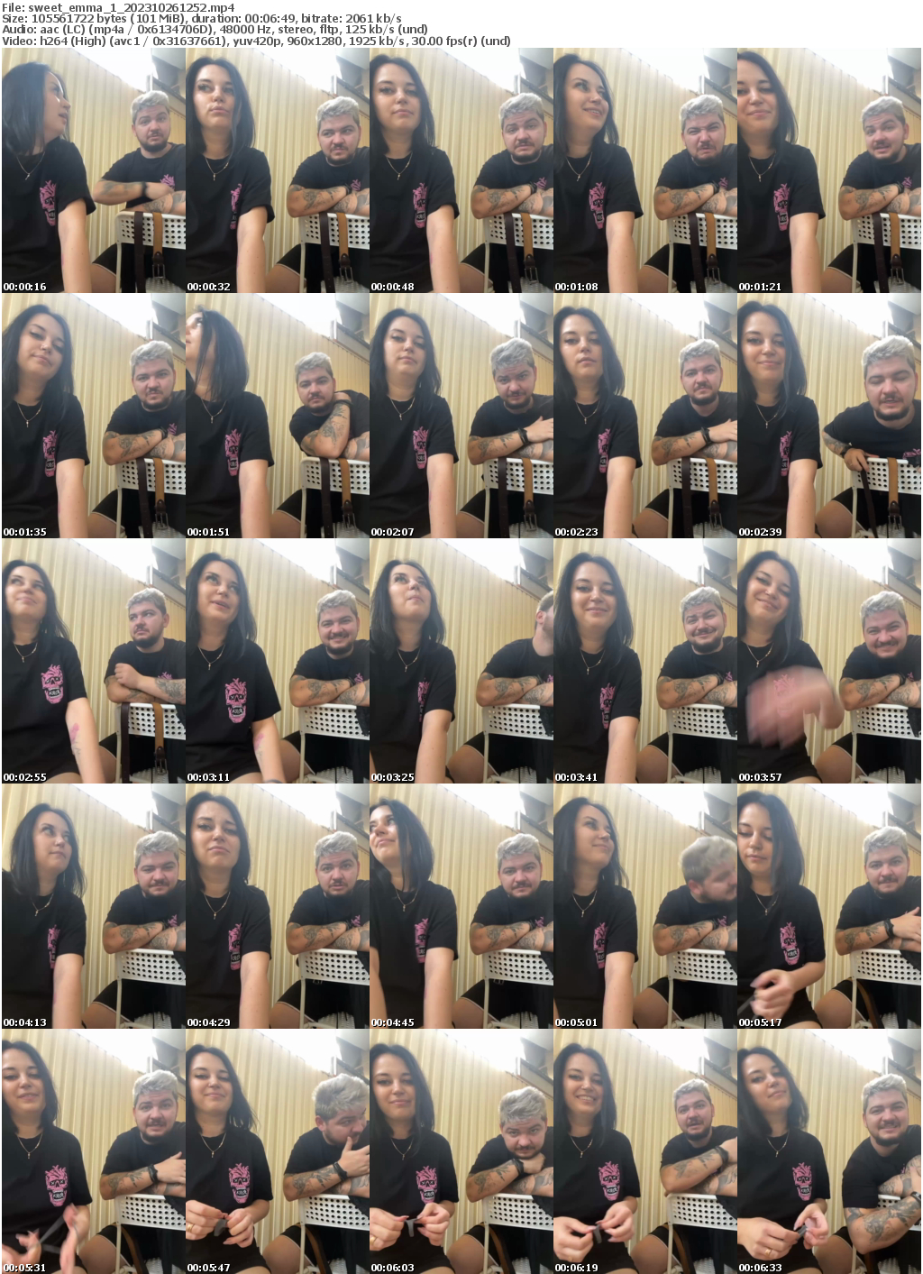 Preview thumb from sweet_emma_1 on 2023-10-26 @ bongacams