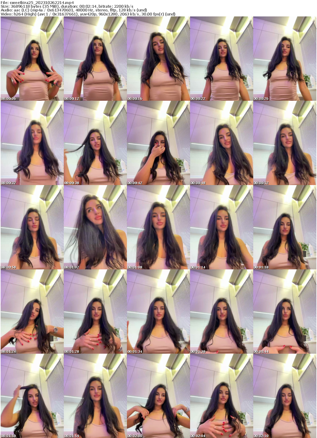 Preview thumb from sweetkira25 on 2023-10-26 @ bongacams