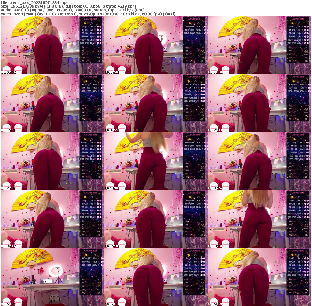 Preview thumb from elena_xxx on 2023-10-27 @ bongacams