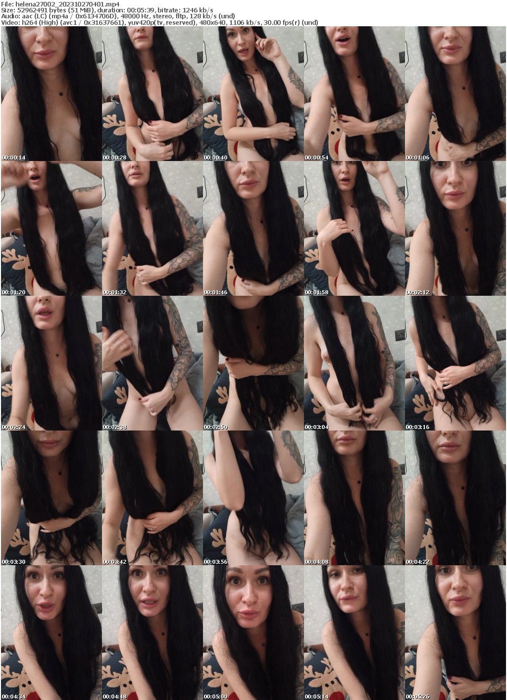 Preview thumb from helena27002 on 2023-10-27 @ bongacams