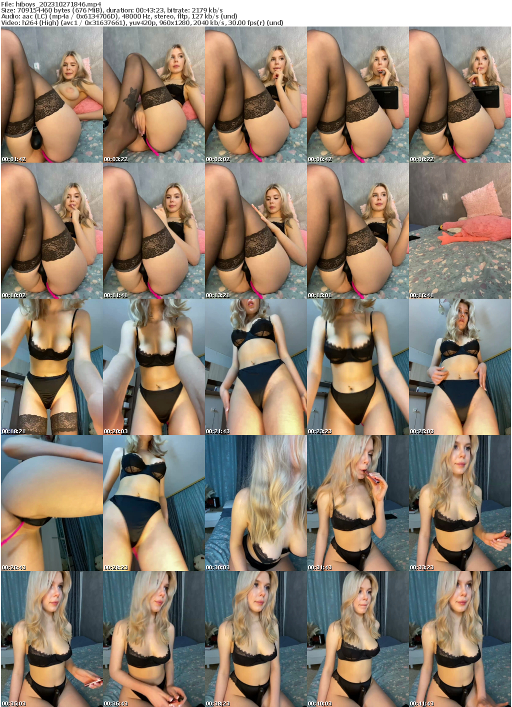 Preview thumb from hiboys on 2023-10-27 @ bongacams