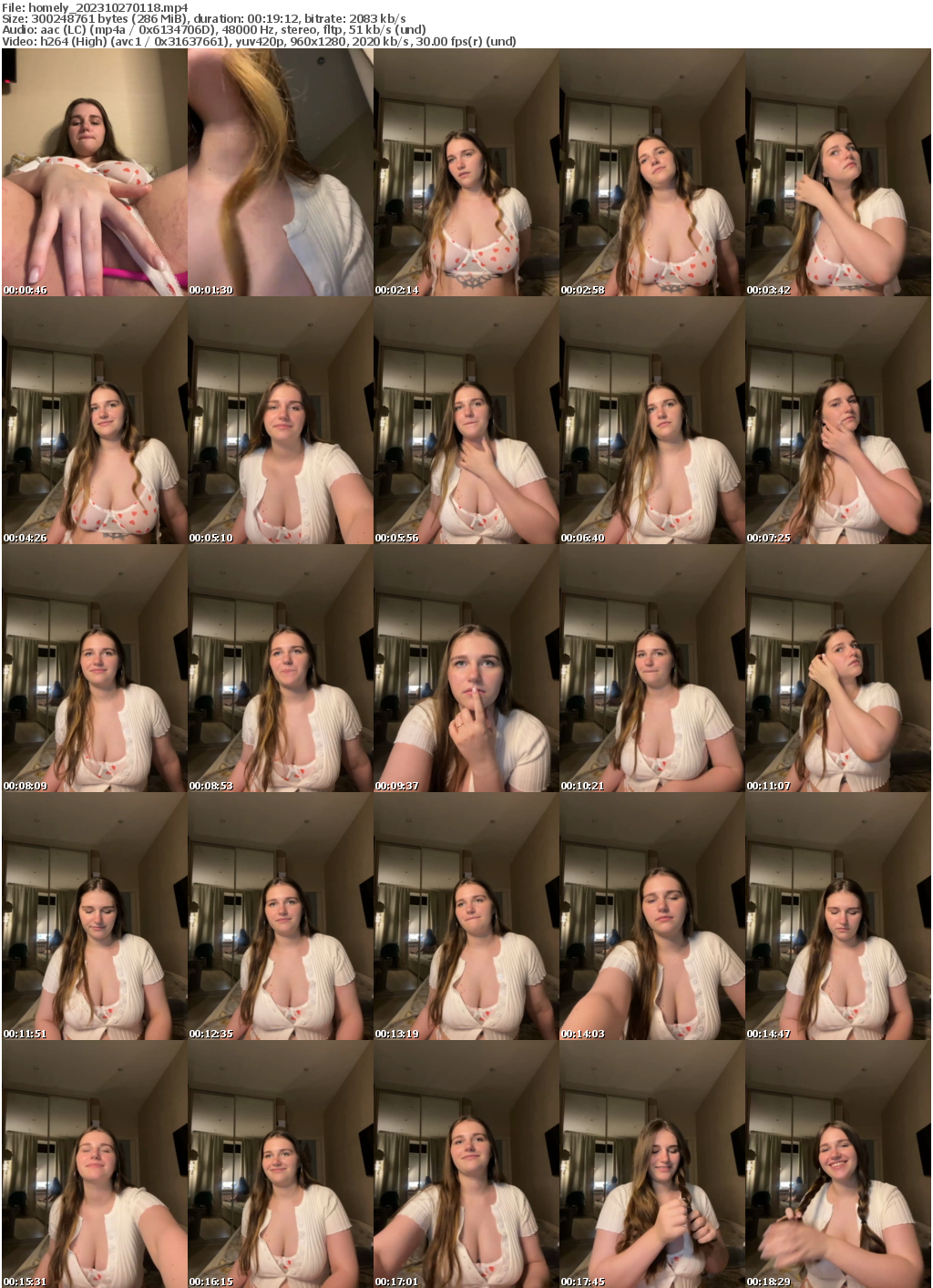 Preview thumb from homely on 2023-10-27 @ bongacams