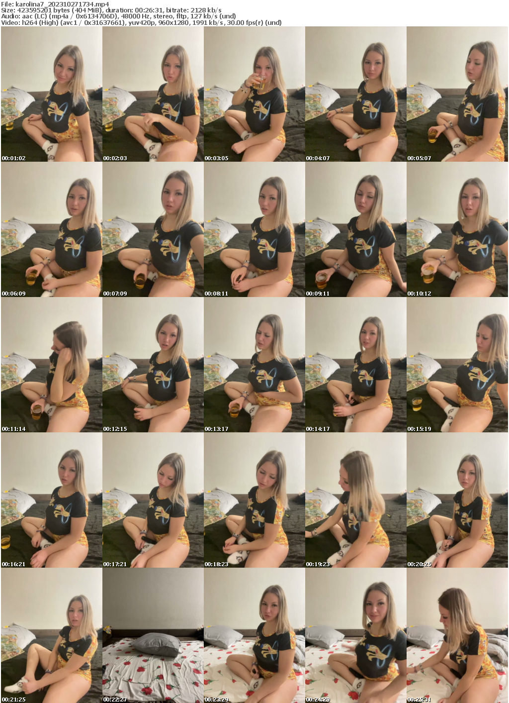 Preview thumb from karolina7 on 2023-10-27 @ bongacams