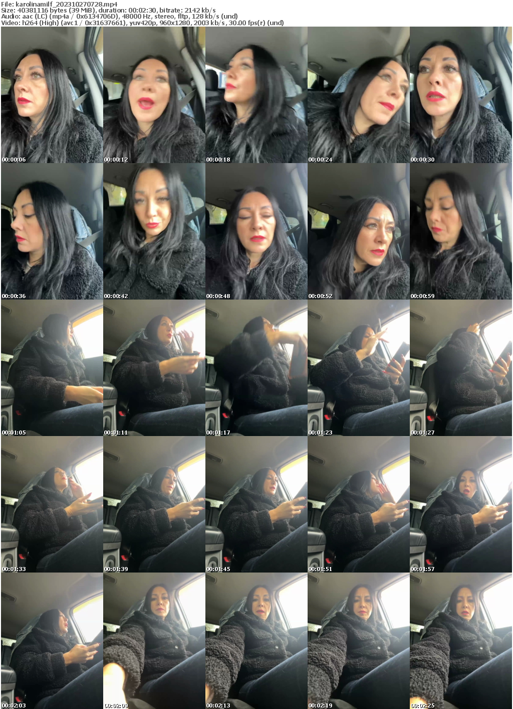 Preview thumb from karolinamilf on 2023-10-27 @ bongacams