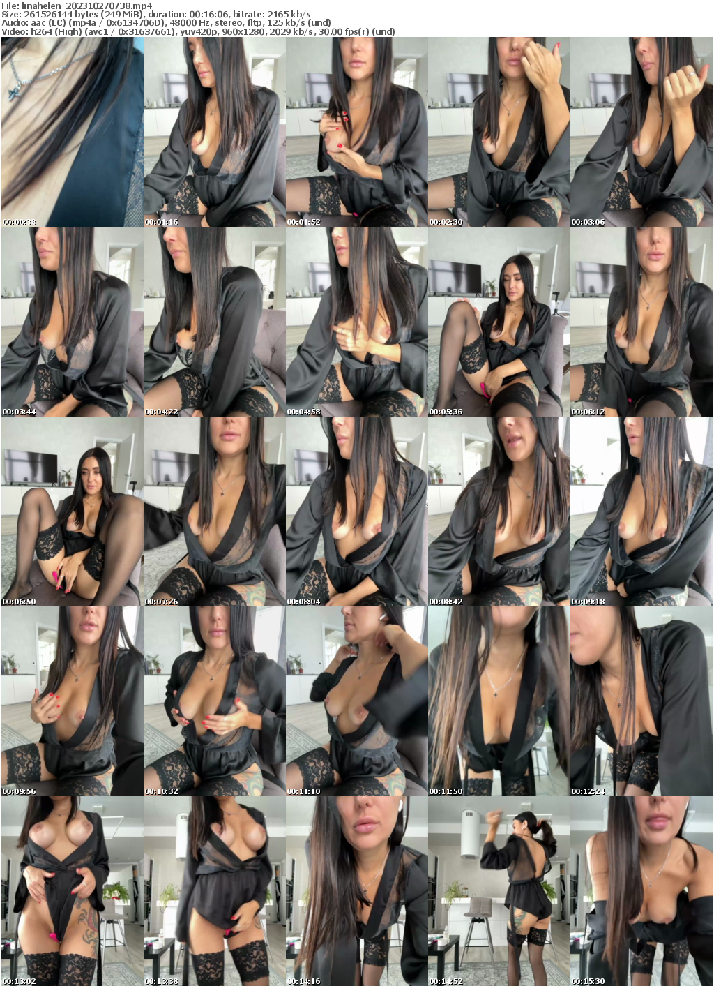 Preview thumb from linahelen on 2023-10-27 @ bongacams