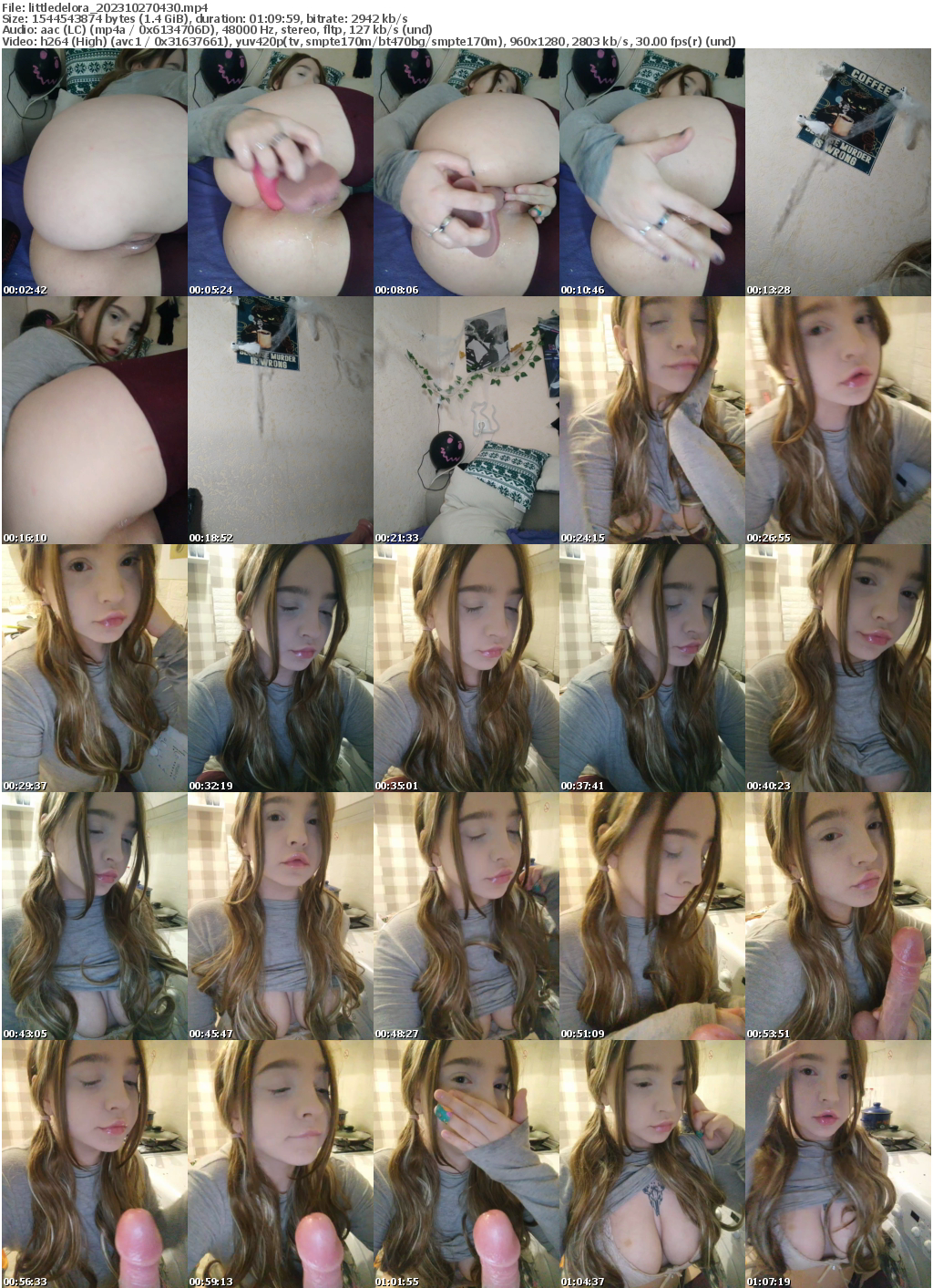 Preview thumb from littledelora on 2023-10-27 @ bongacams