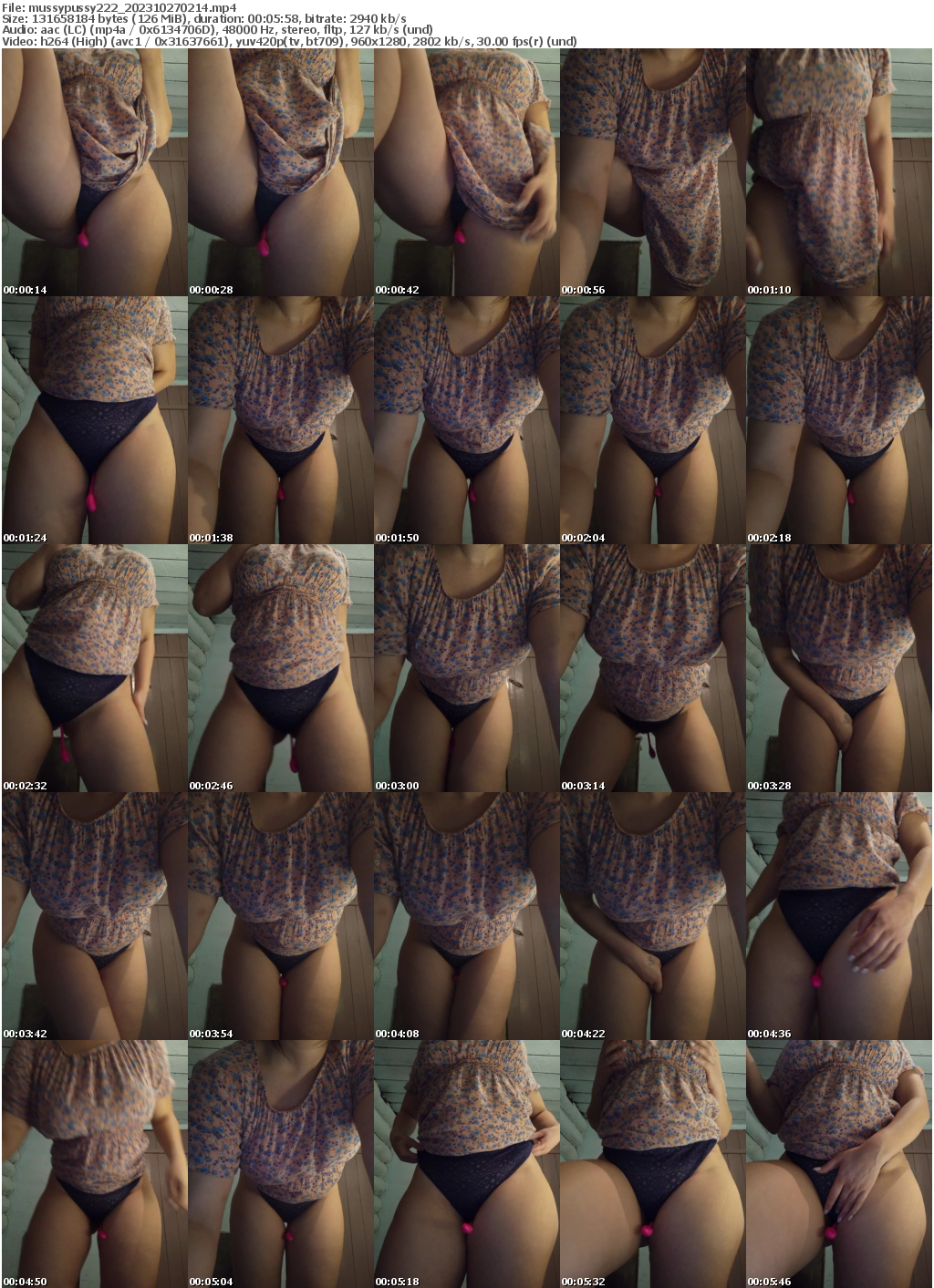 Preview thumb from mussypussy222 on 2023-10-27 @ bongacams