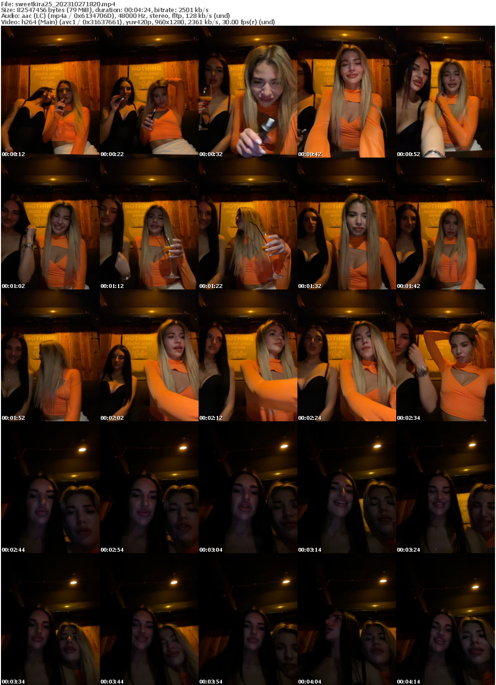 Preview thumb from sweetkira25 on 2023-10-27 @ bongacams