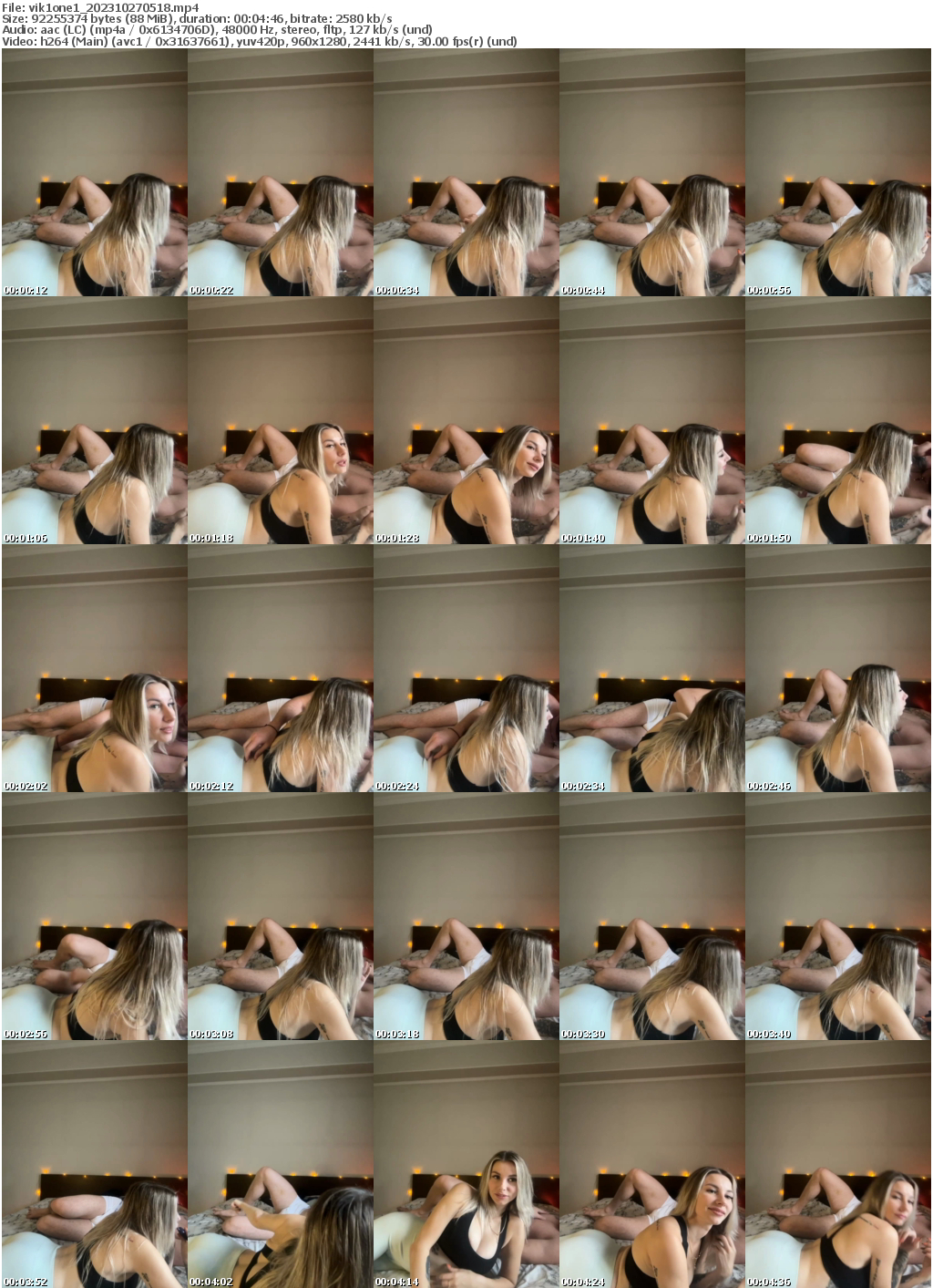 Preview thumb from vik1one1 on 2023-10-27 @ bongacams