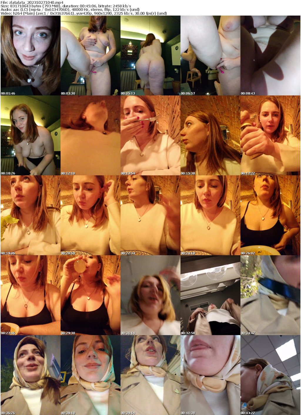 Preview thumb from zlatalata on 2023-10-27 @ bongacams