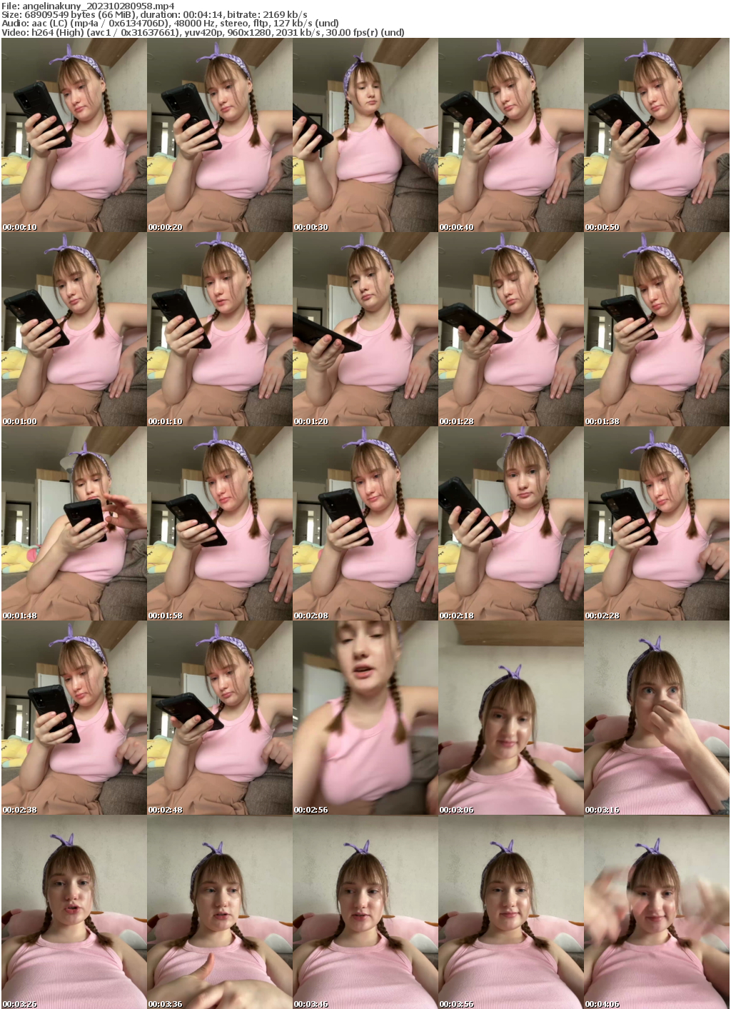 Preview thumb from angelinakuny on 2023-10-28 @ bongacams