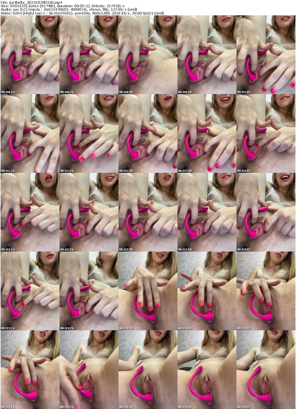 Preview thumb from justbella on 2023-10-28 @ bongacams