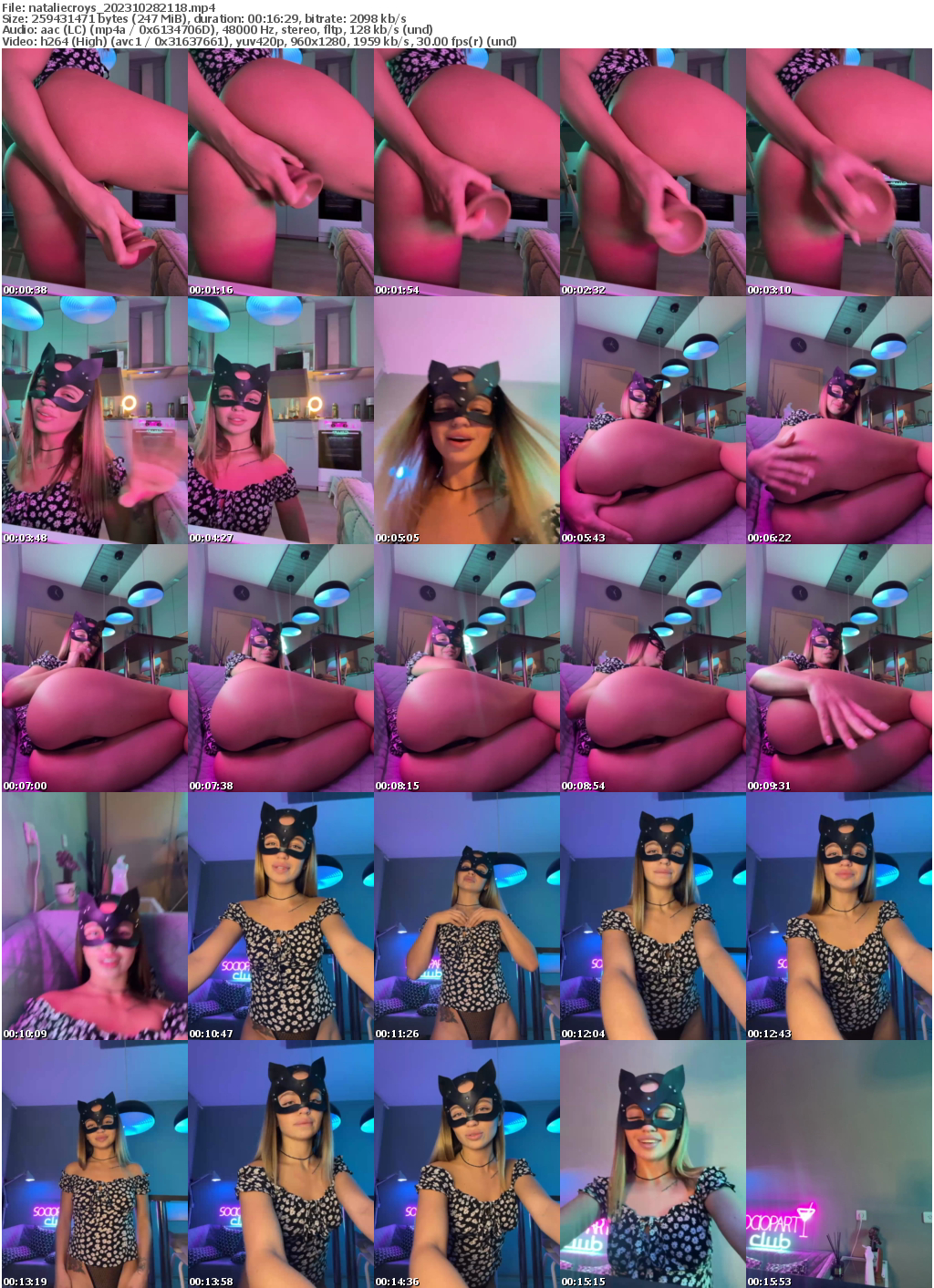 Preview thumb from nataliecroys on 2023-10-28 @ bongacams