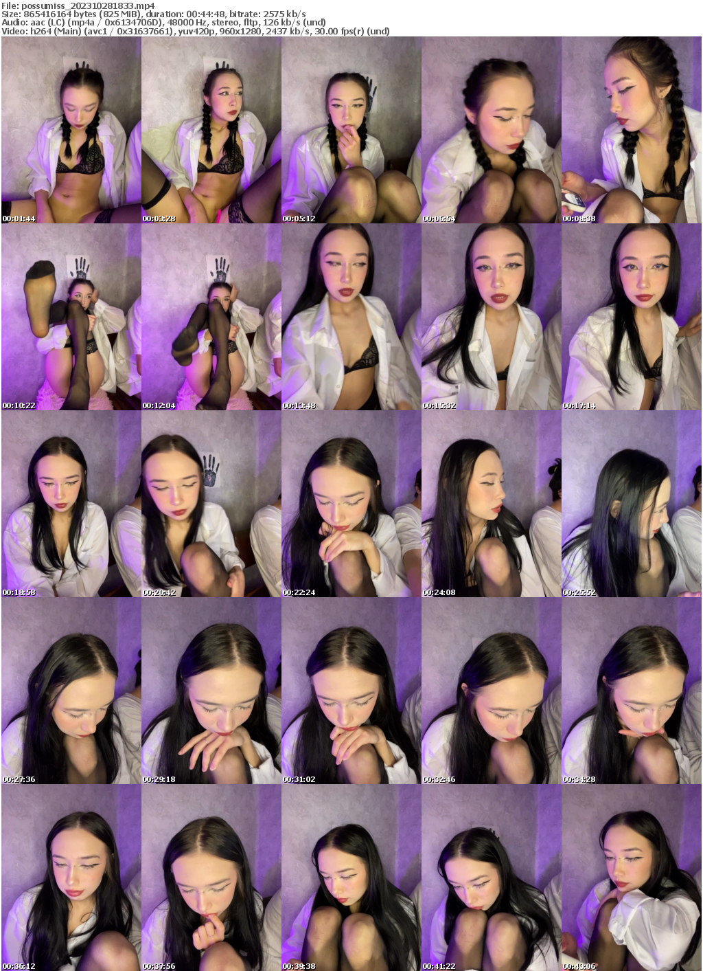 Preview thumb from possumiss on 2023-10-28 @ bongacams