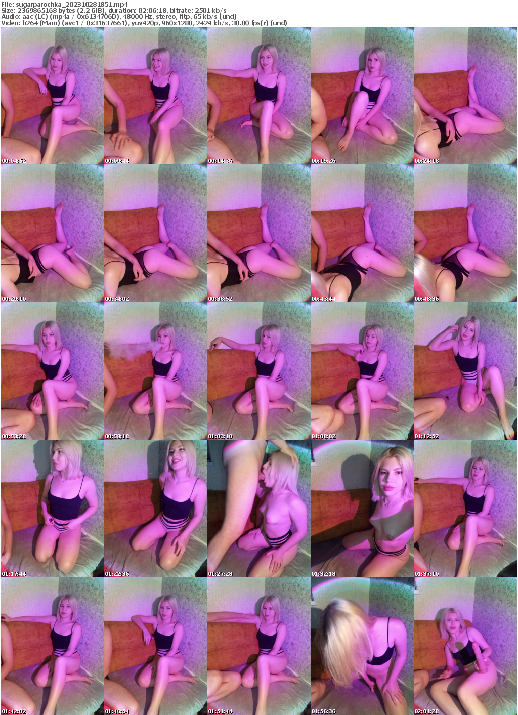 Preview thumb from sugarparochka on 2023-10-28 @ bongacams