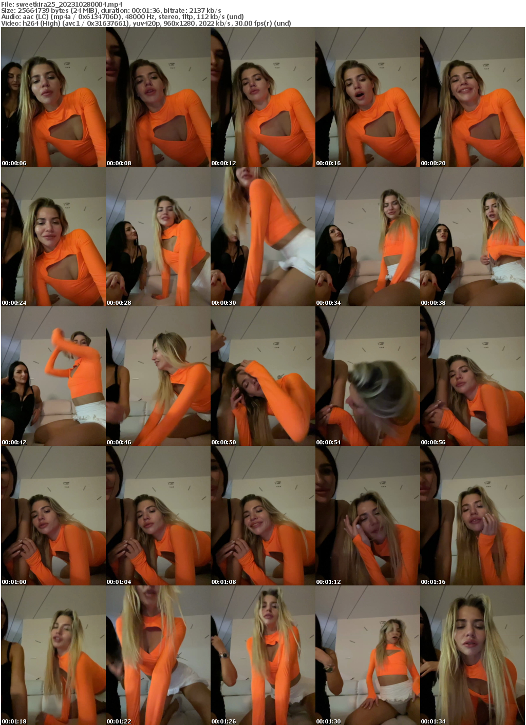 Preview thumb from sweetkira25 on 2023-10-28 @ bongacams