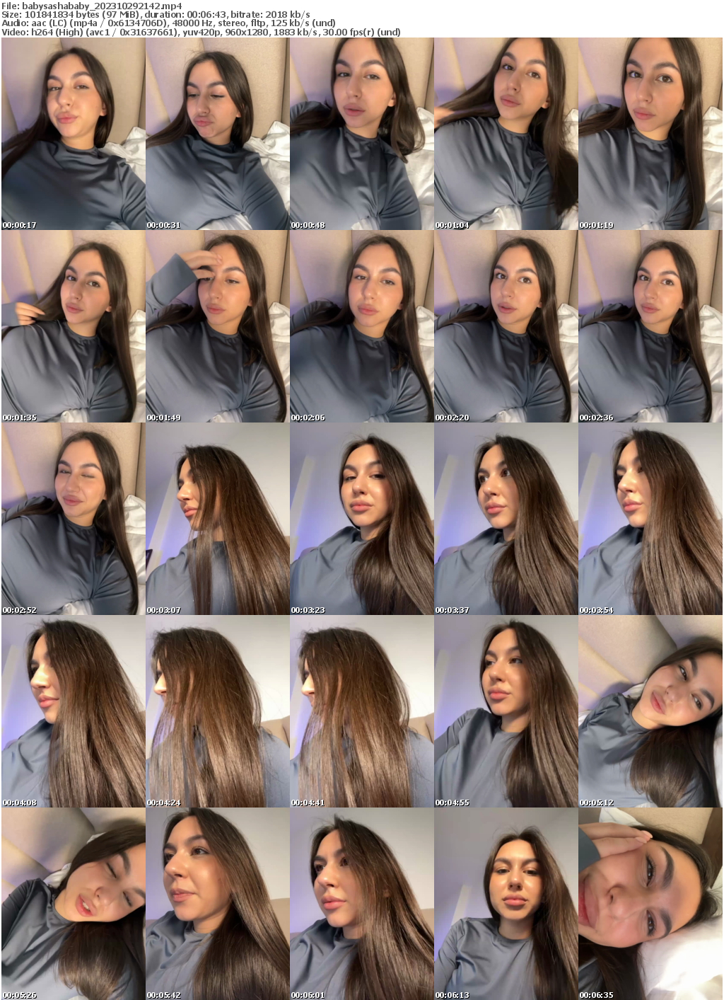 Preview thumb from babysashababy on 2023-10-29 @ bongacams