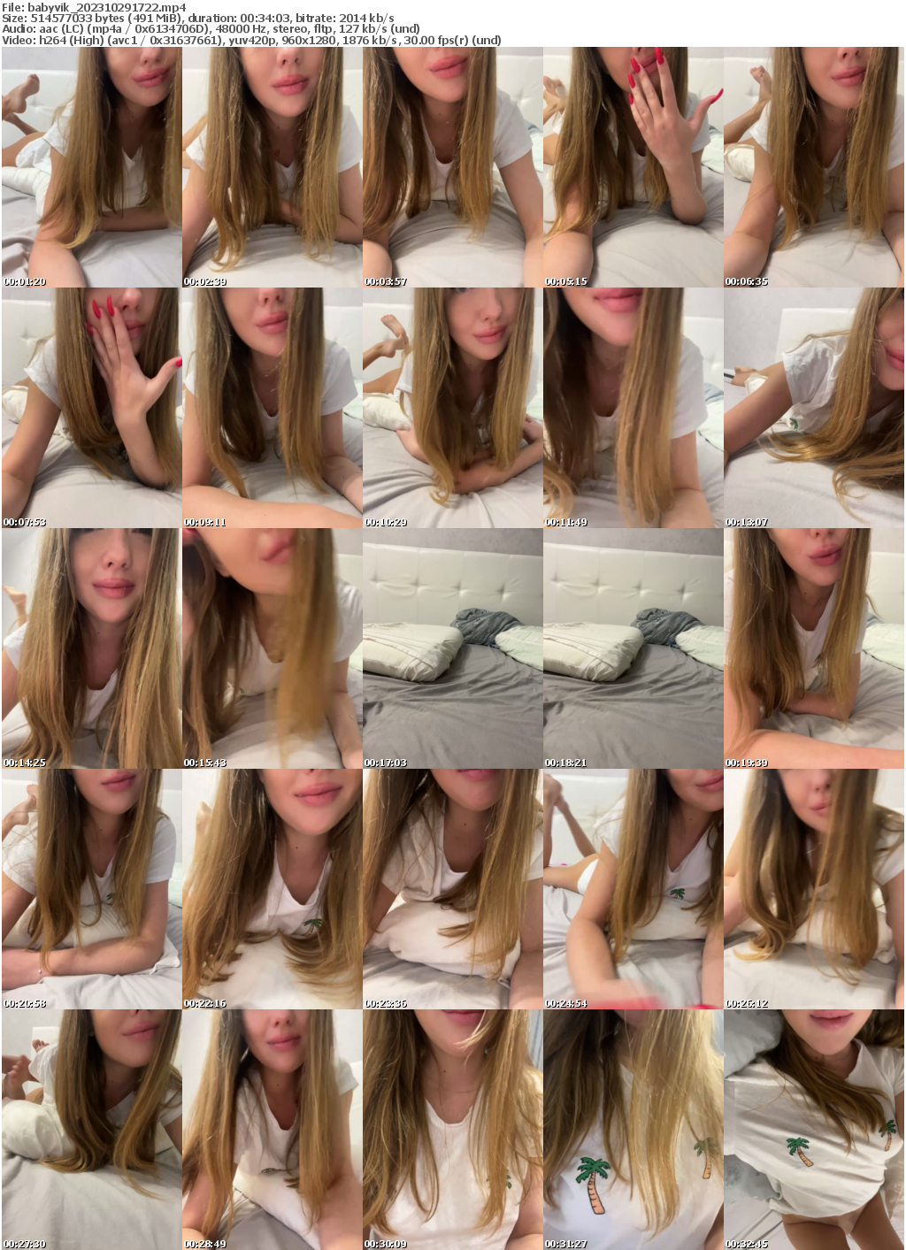 Preview thumb from babyvik on 2023-10-29 @ bongacams