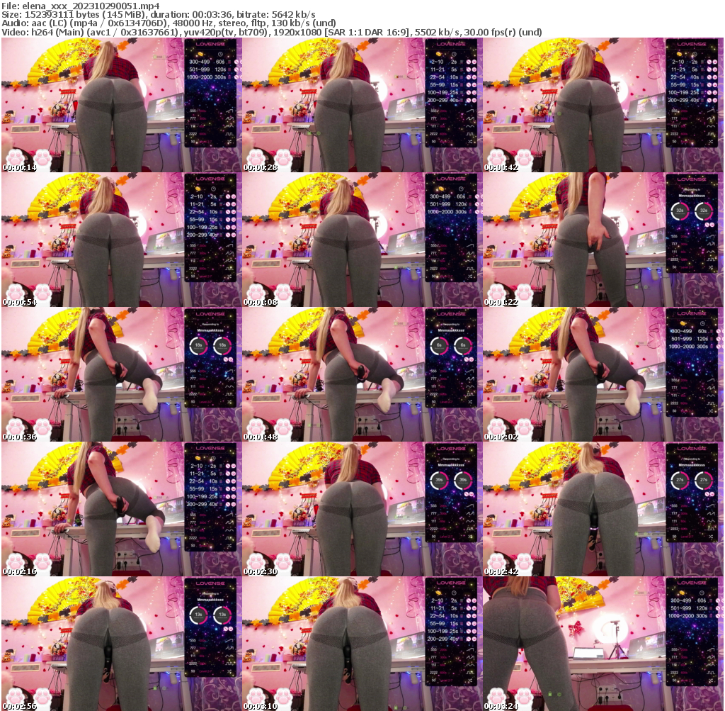 Preview thumb from elena_xxx on 2023-10-29 @ bongacams