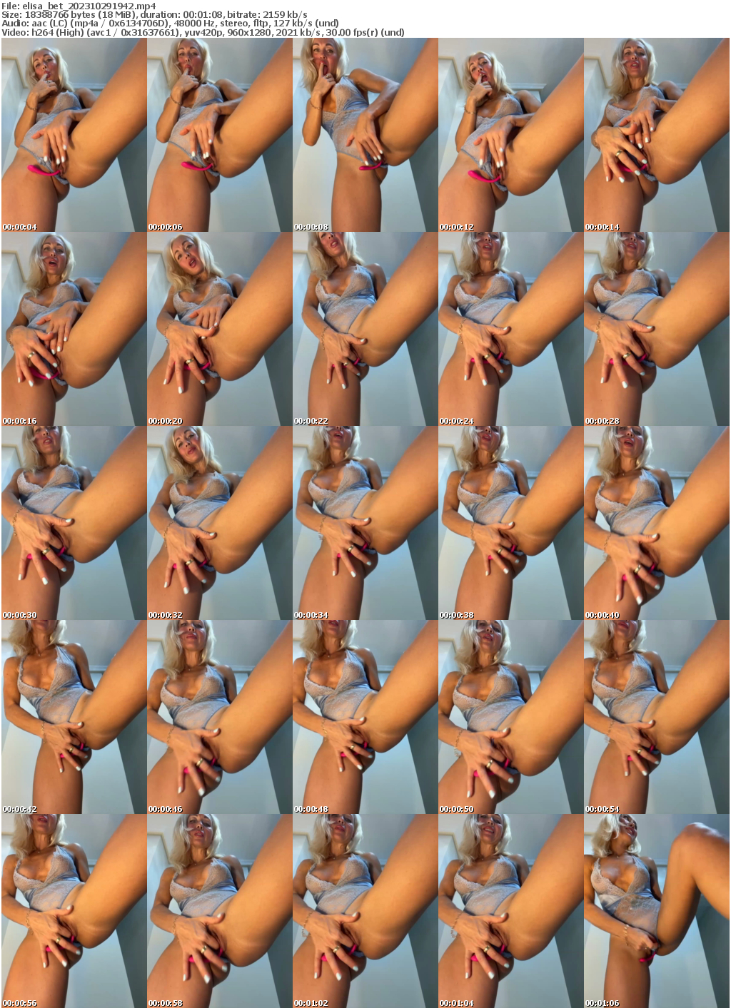 Preview thumb from elisa_bet on 2023-10-29 @ bongacams