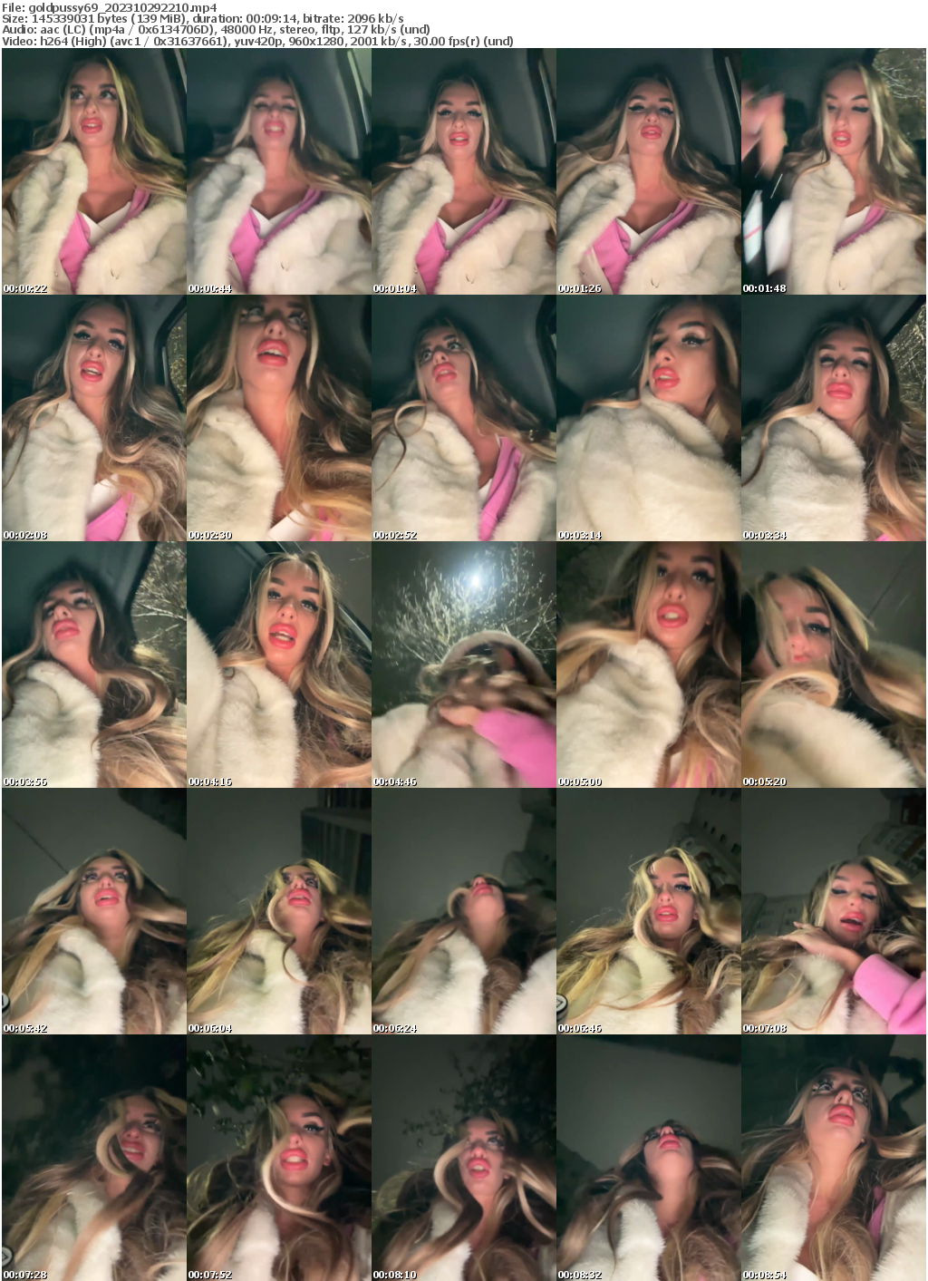 Preview thumb from goldpussy69 on 2023-10-29 @ bongacams