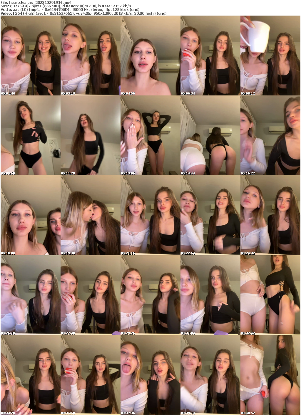 Preview thumb from heartstealers on 2023-10-29 @ bongacams