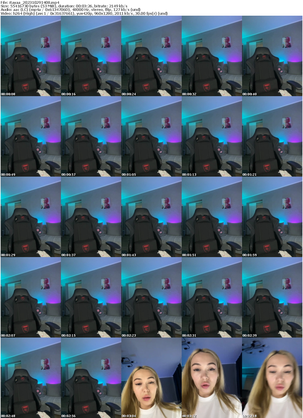 Preview thumb from itayaa on 2023-10-29 @ bongacams