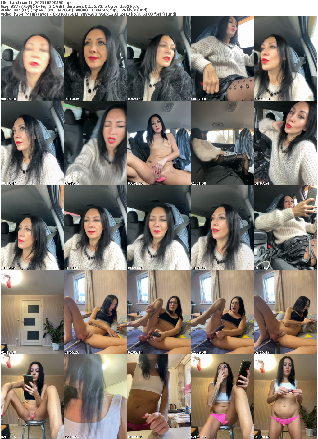 Preview thumb from karolinamilf on 2023-10-29 @ bongacams