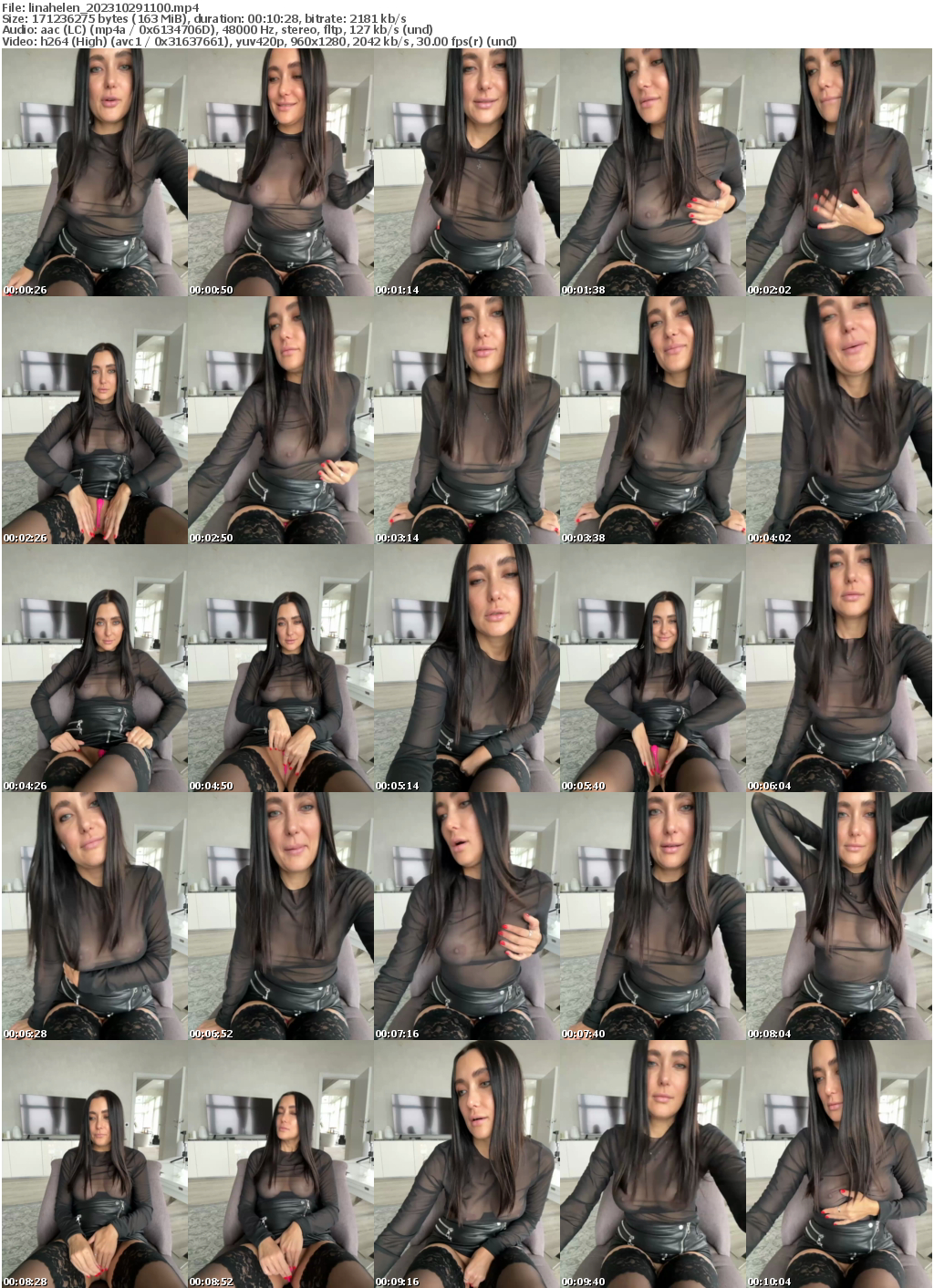 Preview thumb from linahelen on 2023-10-29 @ bongacams