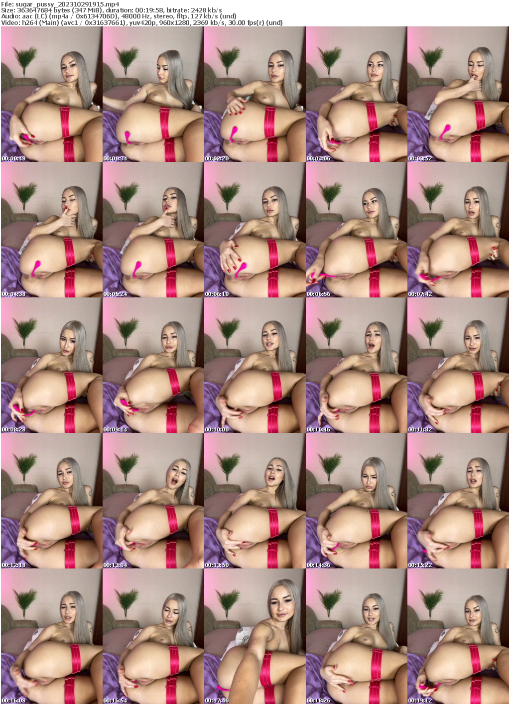 Preview thumb from sugar_pussy on 2023-10-29 @ bongacams