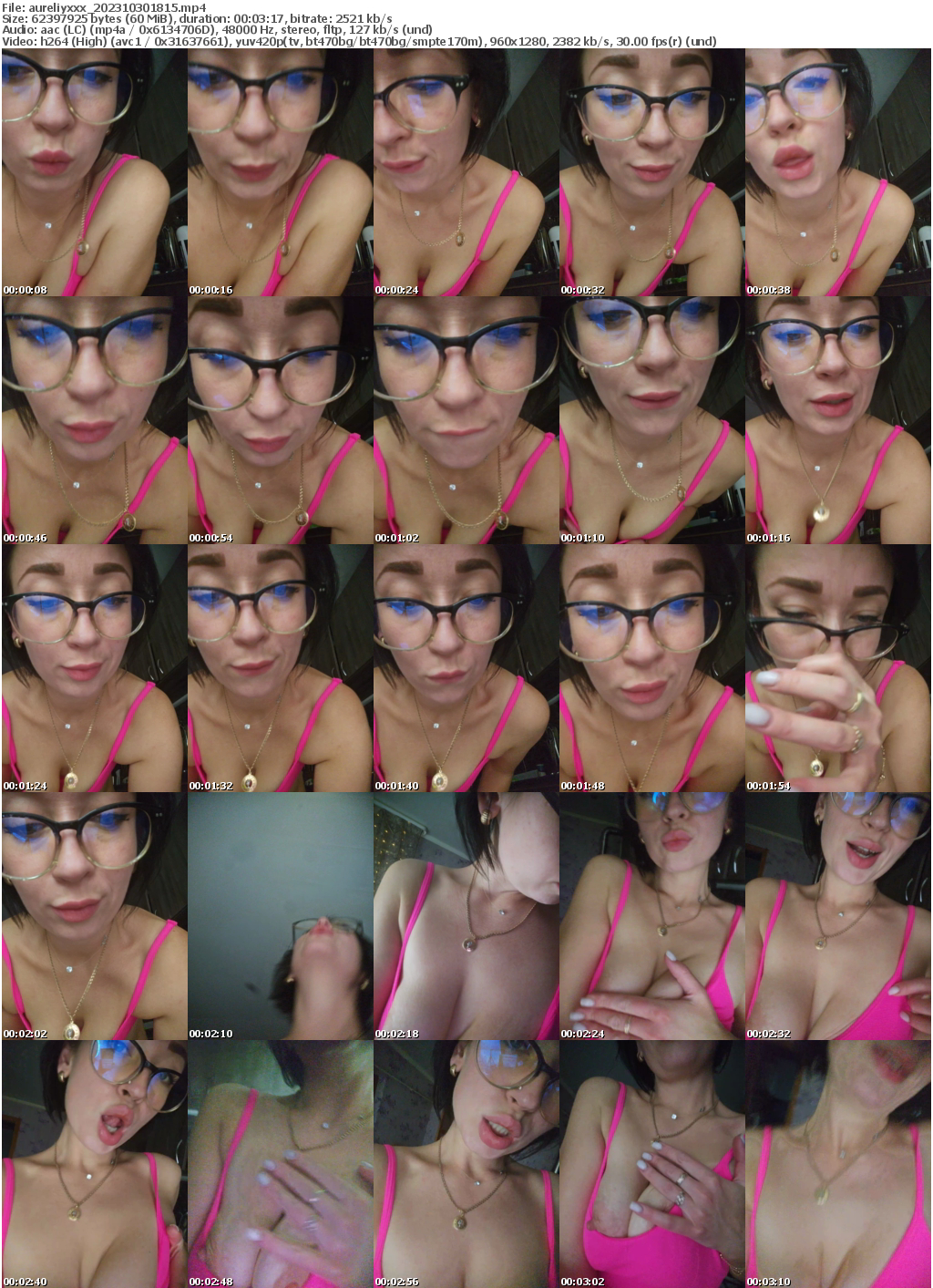 Preview thumb from aureliyxxx on 2023-10-30 @ bongacams