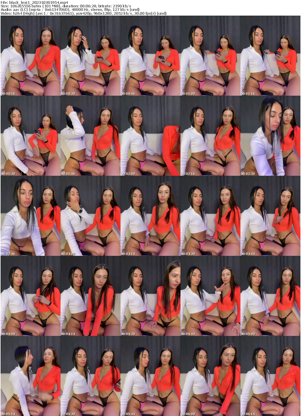 Preview thumb from black_lexi1 on 2023-10-30 @ bongacams