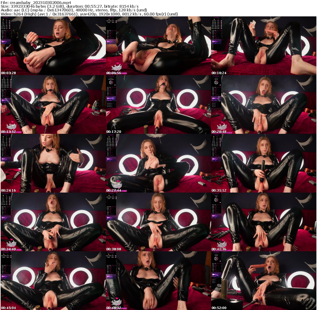 Preview thumb from creambaby on 2023-10-30 @ bongacams