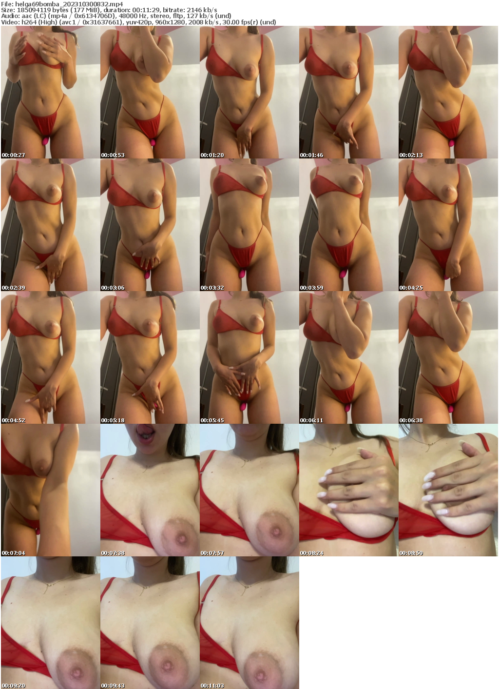 Preview thumb from helga69bomba on 2023-10-30 @ bongacams