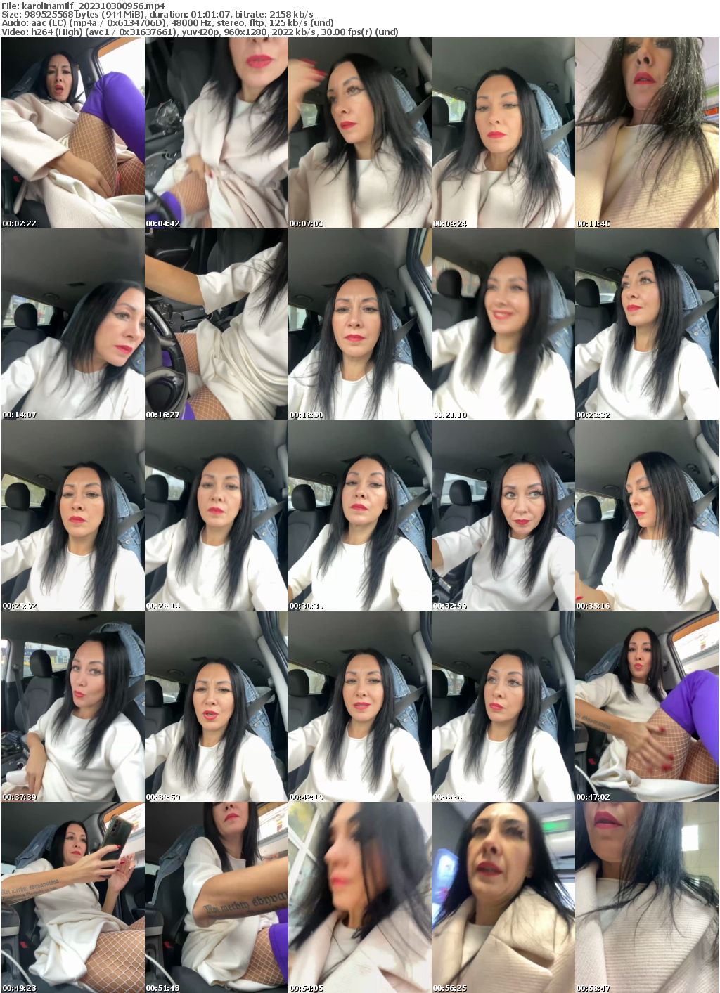 Preview thumb from karolinamilf on 2023-10-30 @ bongacams