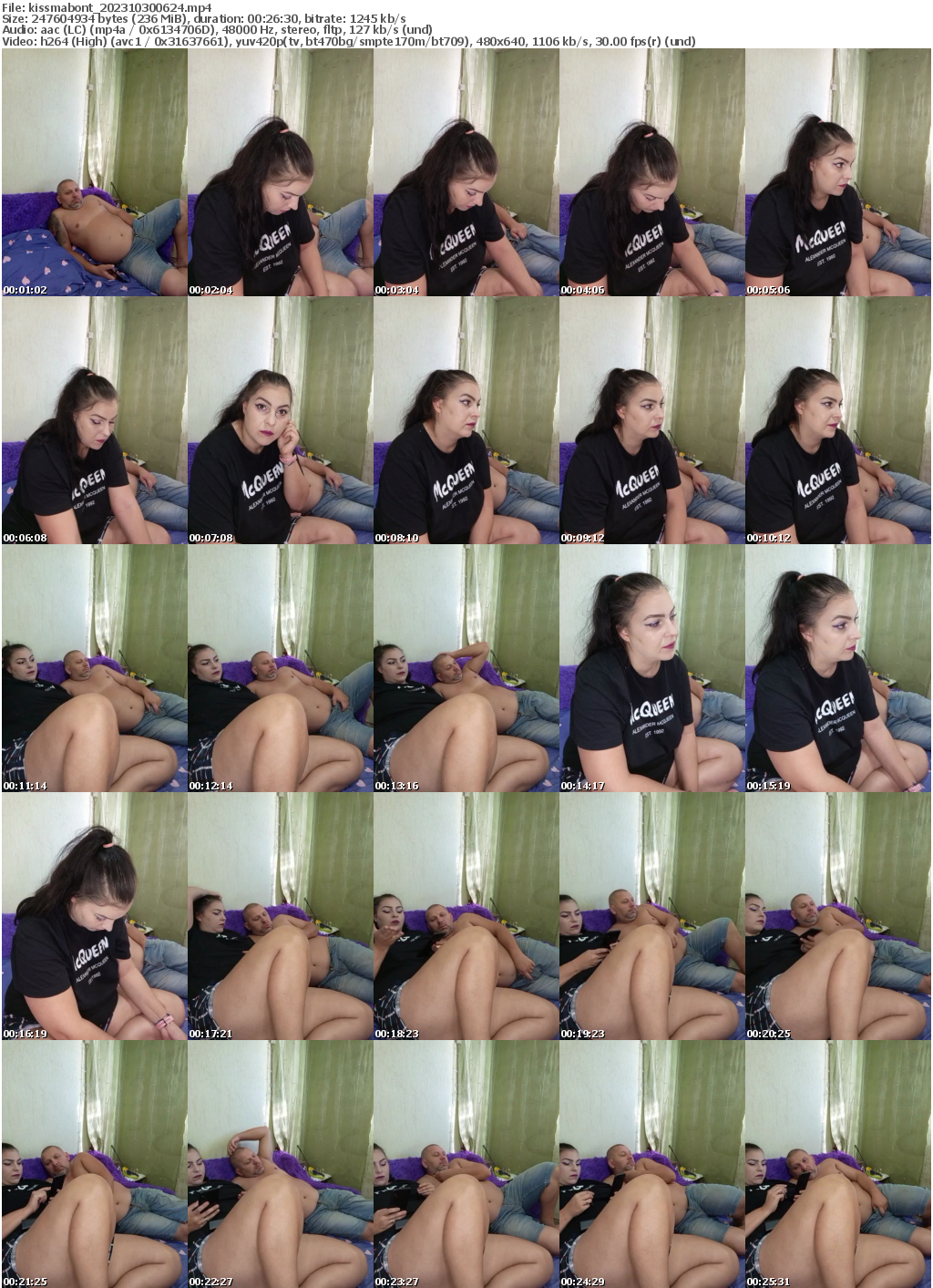 Preview thumb from kissmabont on 2023-10-30 @ bongacams