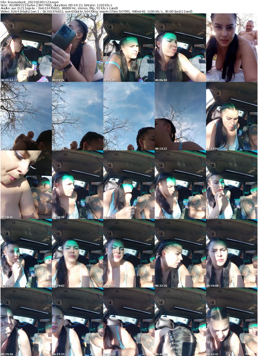 Preview thumb from kissmabont on 2023-10-30 @ bongacams