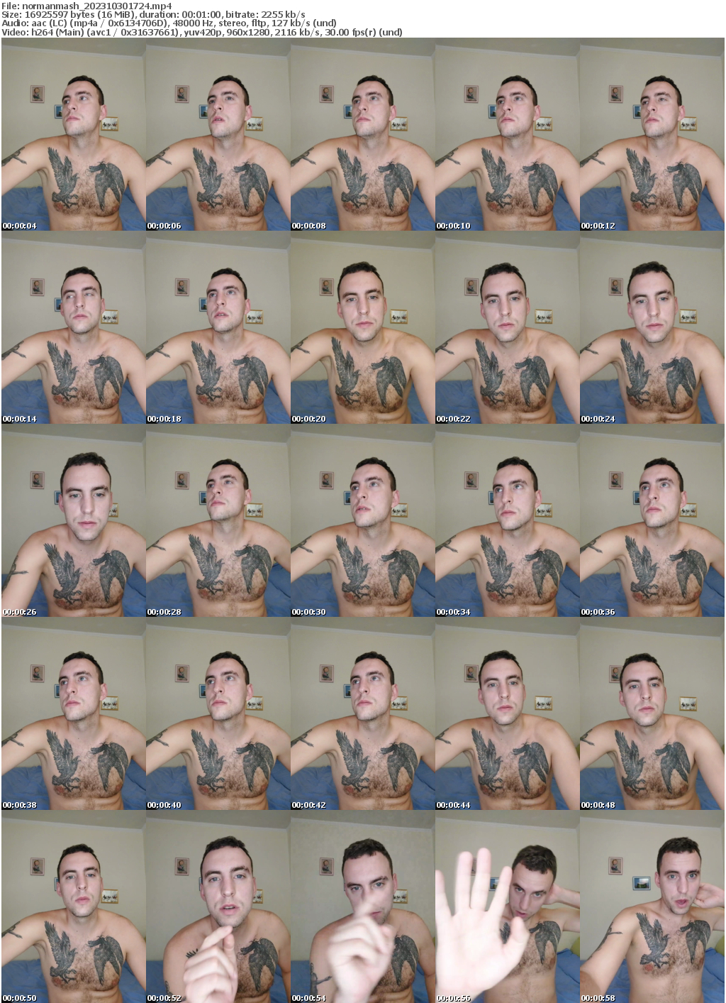 Preview thumb from normanmash on 2023-10-30 @ bongacams