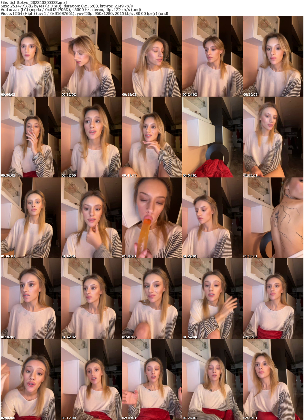 Preview thumb from tighttokyo on 2023-10-30 @ bongacams