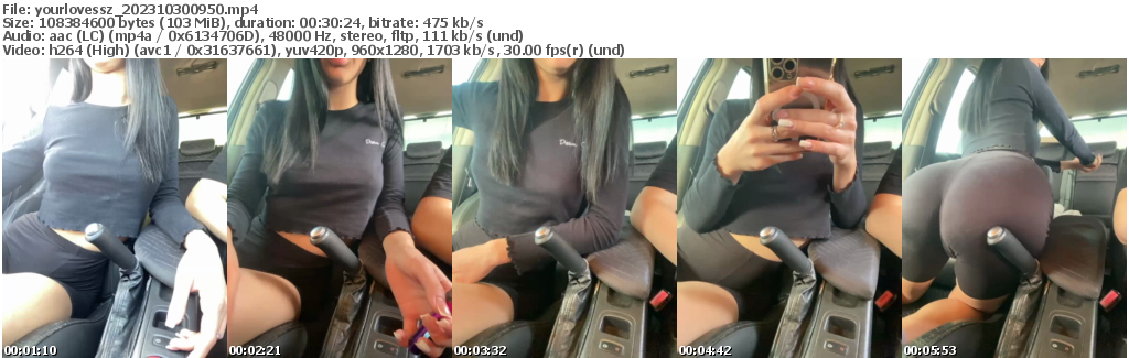 Preview thumb from yourlovessz on 2023-10-30 @ bongacams