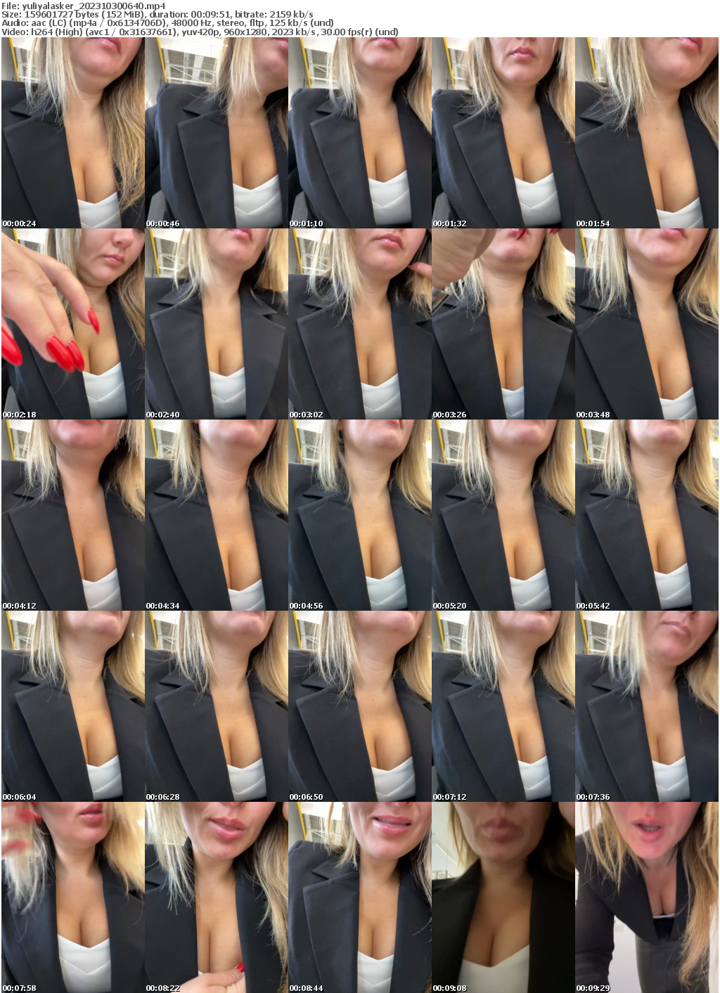 Preview thumb from yuliyalasker on 2023-10-30 @ bongacams