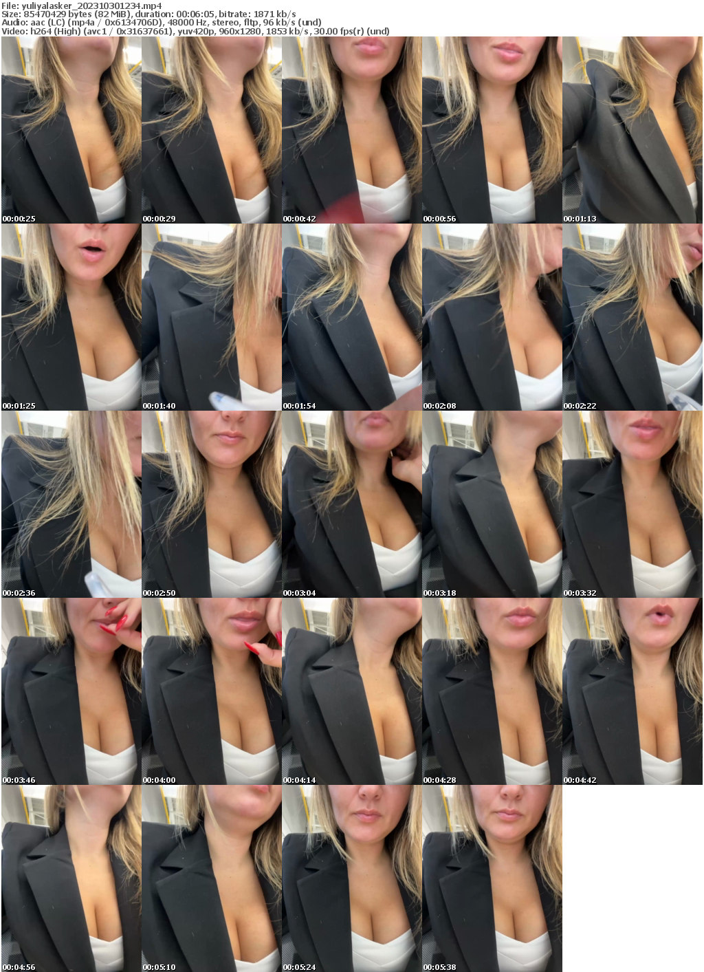 Preview thumb from yuliyalasker on 2023-10-30 @ bongacams